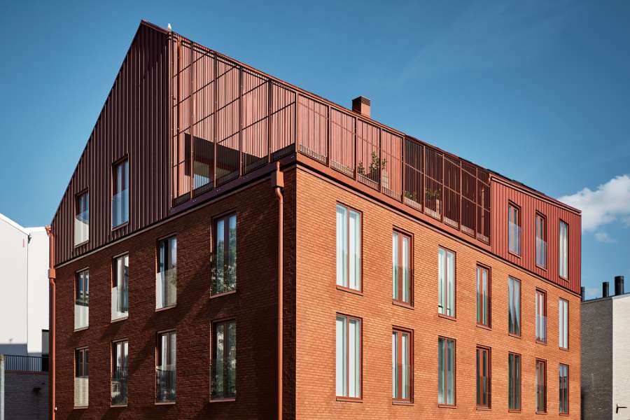 Atypical asymmetry with steel on top, Bjerggade 2, 4600 Køge